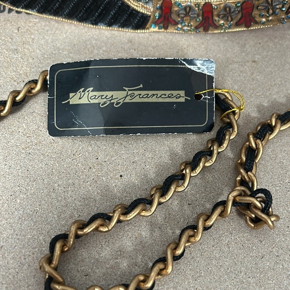 Mary Frances vintage Egyptian Crossbody Box Bag rare collectible - Picture 3 of 16